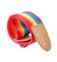 Mr Power Rainbow flag guitar strap