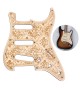 Metallor SSS wooden embroidered pickguard